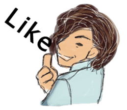 Like of Okkun(English) sticker #1772693
