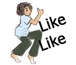 Like of Okkun(English) sticker #1772695