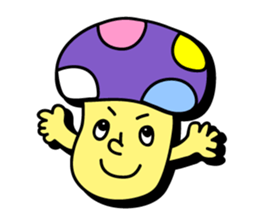 Mushrooms! ! sticker #1773873
