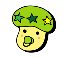 Mushrooms! ! sticker #1773875