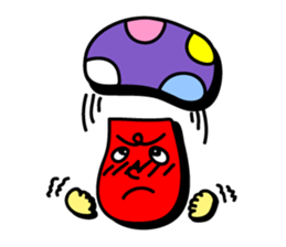Mushrooms! ! sticker #1773905