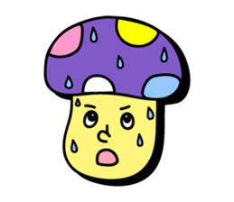 Mushrooms! ! sticker #1773906