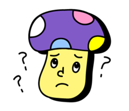 Mushrooms! ! sticker #1773908