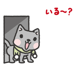 -2-omoshiro cat & omokuro cat sticker #1773915