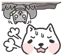 -2-omoshiro cat & omokuro cat sticker #1773924