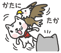 -2-omoshiro cat & omokuro cat sticker #1773937