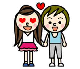 Everyday of colorful women 2 Japanese sticker #1774117