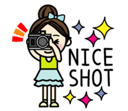 Everyday of colorful women 2 Japanese sticker #1774119