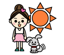 Everyday of colorful women 2 Japanese sticker #1774131