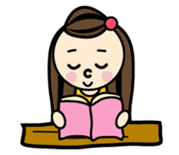 Everyday of colorful women 2 Japanese sticker #1774150