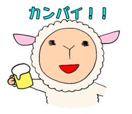 Mei-chan of the sheep. sticker #1774276