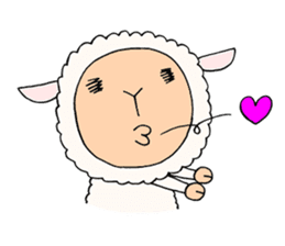 Mei-chan of the sheep. sticker #1774311