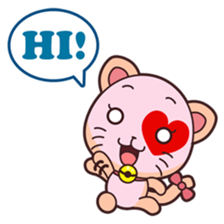 Cancan, the cute little cat sticker #1774319