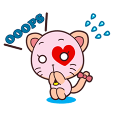 Cancan, the cute little cat sticker #1774325