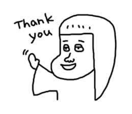 relaxed people sticker #1774436