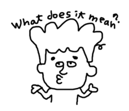 relaxed people sticker #1774445