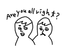 relaxed people sticker #1774452