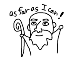 relaxed people sticker #1774454