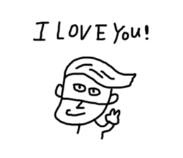 relaxed people sticker #1774457