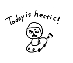 relaxed people sticker #1774462