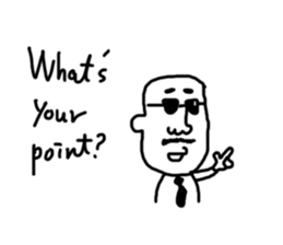 relaxed people sticker #1774469