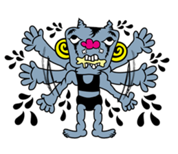 Well-muscled Goblins sticker #1774524