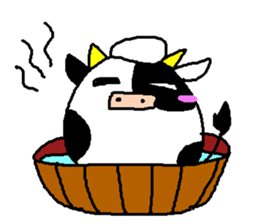 circle Cattle sticker #1774685