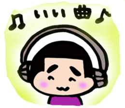 onigiri chan2 sticker #1775154