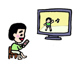 onigiri chan2 sticker #1775157