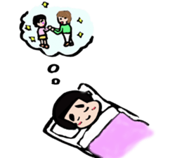 onigiri chan2 sticker #1775166