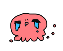 Eating! crying angrily! laughing!! sticker #1776905