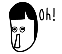 Friends of 40 people English ver. sticker #1777376