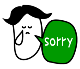 Friends of 40 people English ver. sticker #1777388