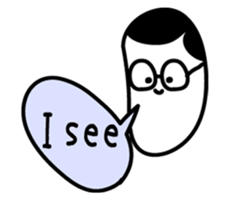 Friends of 40 people English ver. sticker #1777391