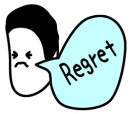 Friends of 40 people English ver. sticker #1777398