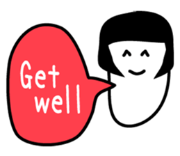 Friends of 40 people English ver. sticker #1777406