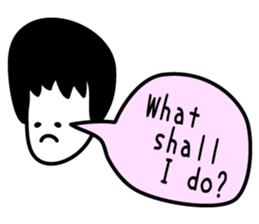 Friends of 40 people English ver. sticker #1777407