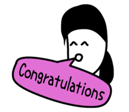 Friends of 40 people English ver. sticker #1777408