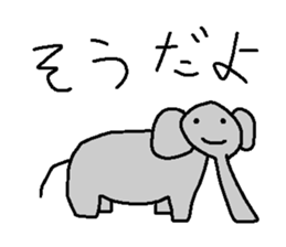 Loose animal sticker sticker #1778055