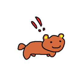 Loose animal sticker sticker #1778069