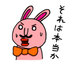 Mr.dandy rabbit sticker #1778091