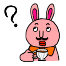 Mr.dandy rabbit sticker #1778095