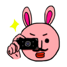 Mr.dandy rabbit sticker #1778097