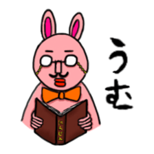 Mr.dandy rabbit sticker #1778108