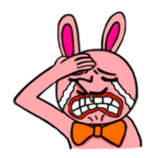 Mr.dandy rabbit sticker #1778109