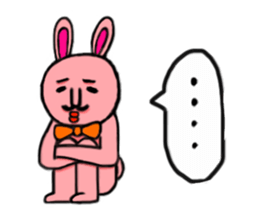 Mr.dandy rabbit sticker #1778116