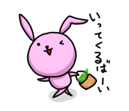 Dialect rabbit sticker #1778545