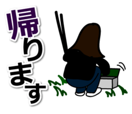 Fishing with everyone. Black bass sticker #1778728