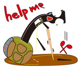 Japanese instruments classic shamin sticker #1778901