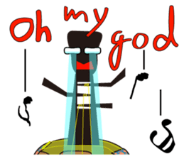 Japanese instruments classic shamin sticker #1778904